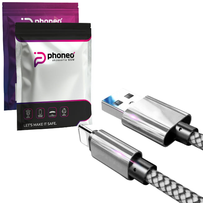 Kabel Pleciony do iPhone (Lightning) - 2 Metry