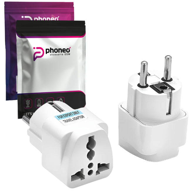 Adapter Wtyczka Phoneo UK na EU (PL)