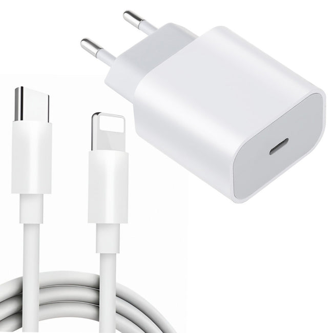 Szybka Ładowarka Do iPhone Usb C 20w + Kabel