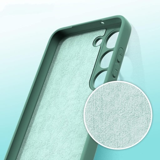 Etui Liquid Soft Silicone - Samsung Galaxy S24 - Zielony