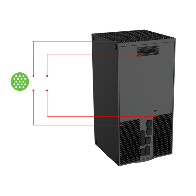 Zabezpieczenie Podstawka Osłona Przed Kurzem Xbox Series X Dobe
