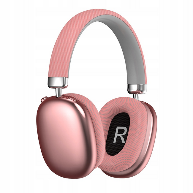 Słuchawki Bluetooth Nauszne P959 - Różowe
