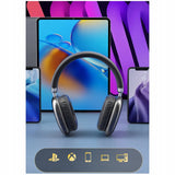 Słuchawki Bluetooth Nauszne SY-T10 - Różowe