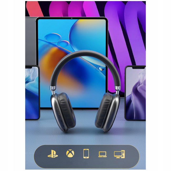 Słuchawki Bluetooth Nauszne SY-T10 - Zielone