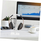 Stojak ABS Premium na Słuchawki - Srebrny