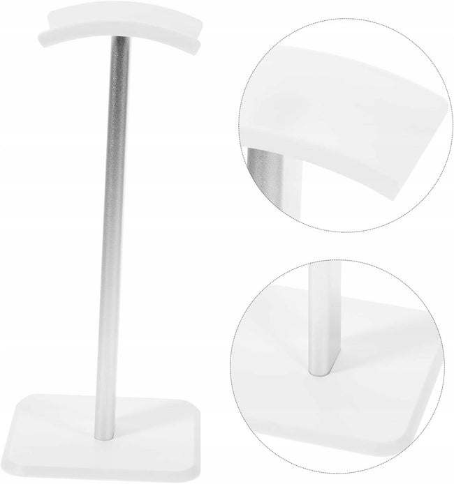 Stojak ABS Premium na Słuchawki - Srebrny