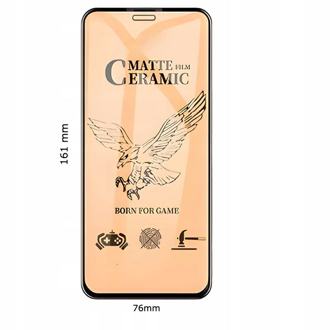 Matowe Ceramiczne Szkło Ochronne - iPhone 16 Pro Max
