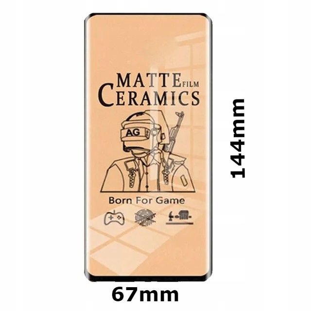 Szkło Matowe Ceramiczne Hybrydowe 5D - Samsung Galaxy S24