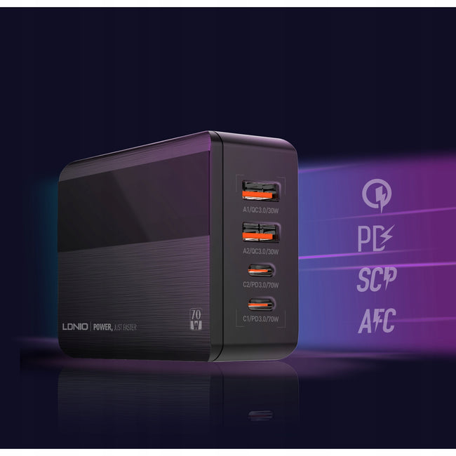 Ładowarka Sieciowa LDNIO A4808Q Uniwersalna 5000 Ma 5 V 70W