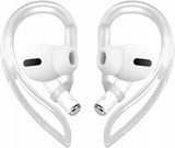 Uchwyt Zaczep na Słuchawki Bezprzewodowe do Apple Airpods - Transparente - 2 szt.