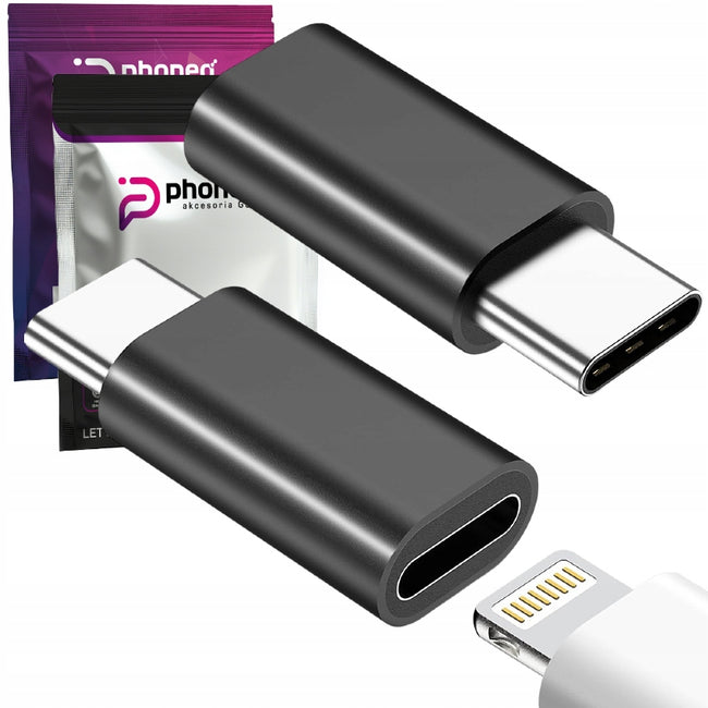 Adapter Phoneo® Lightning (iPhone, iPad) do USB-C