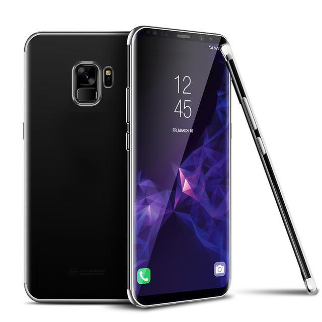 Etui Silikonowe Luxury Plated - Samsung Galaxy Note 8 - Srebrny