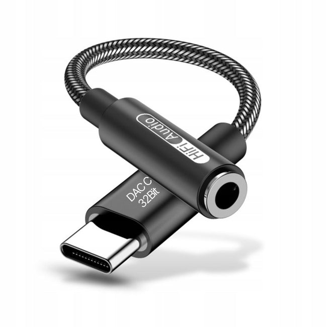 Wzmacniacz Sygnału Audio BETUNE DAC na USB-C 16-BIT 48 kHz - CX31993 - Czarny