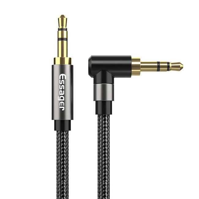 Kabel Kątowy Mini Jack 3,5 mm - 1,5 metra - Essager