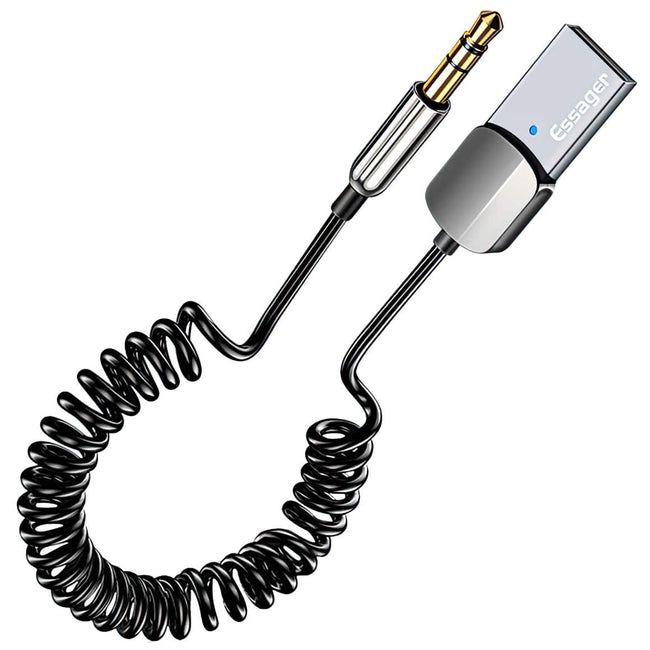 ESSAGER Transmiter Audio AUX - Bluetooth 5.0 (odbiornik)