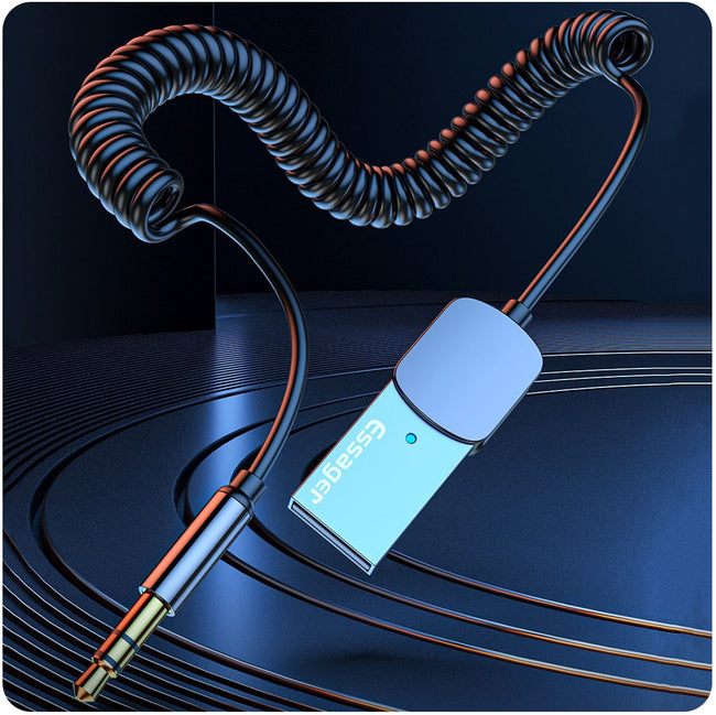 ESSAGER Transmiter Audio AUX - Bluetooth 5.0 (odbiornik)