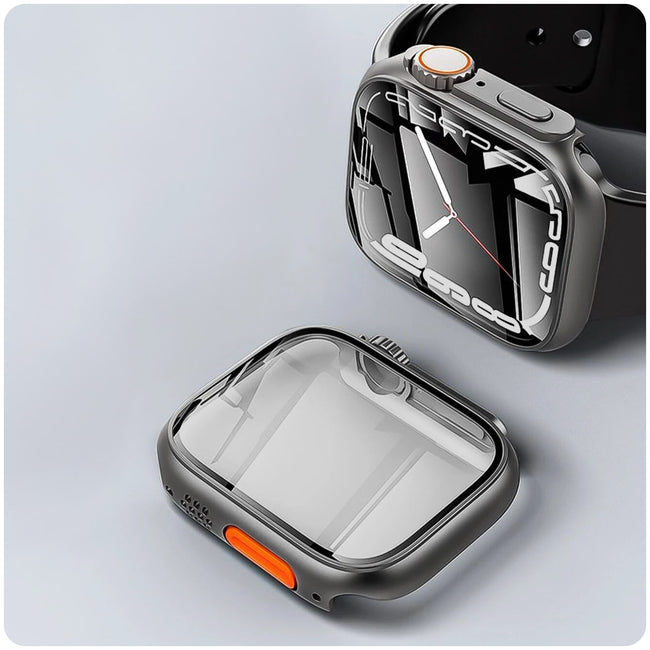 Etui 360 Case Phoneo® + Szkło do Apple Watch - 41 mm - Grafitowy