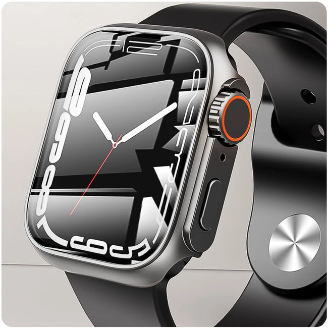 Etui 360 Case Phoneo® + Szkło do Apple Watch - 41 mm - Grafitowy