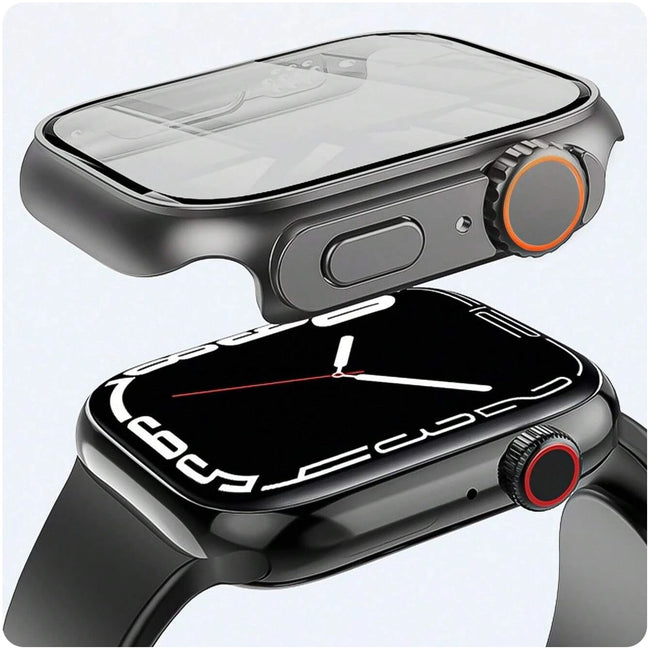 Etui 360 Case Phoneo® + Szkło do Apple Watch - 41 mm - Grafitowy