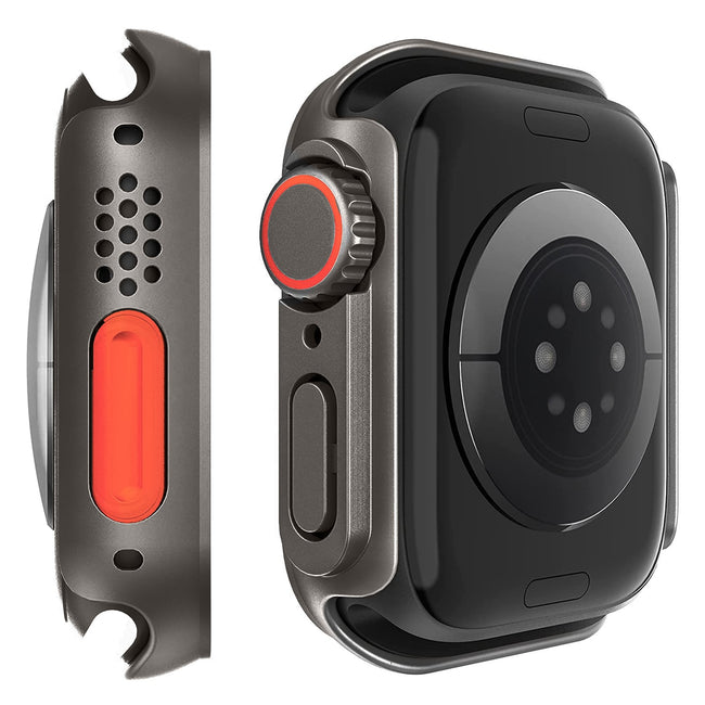 Etui 360 Case Phoneo® + Szkło do Apple Watch - 41 mm - Grafitowy