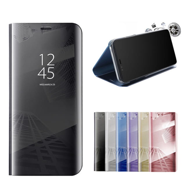 Etui Clear View - Samsung Galaxy A50 / A50s - Różowy