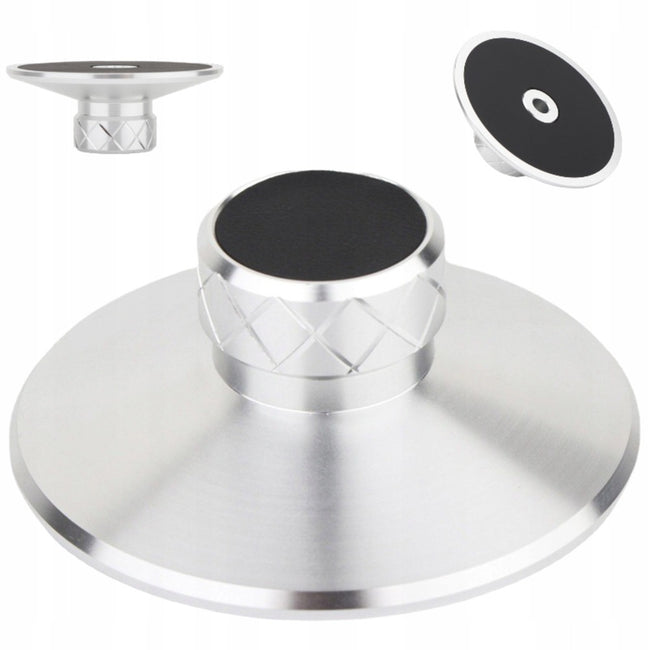 Stabilizator Płyty Winylowej / Docisk Gramofonowy - Srebrny v3