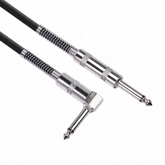 Kabel / Przewód Gitarowy Kątowy - Jack 6,3mm - 1,8m