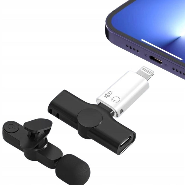 Adapter, Konwerter USB-C do LIGHTNING - Biały