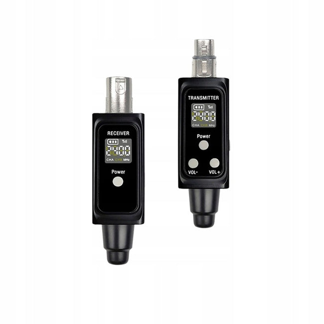 Bezprzewodowy System Mikrofonowy XLR z Technologią UHF 1 do 1
