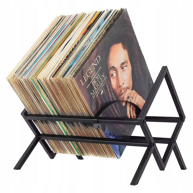 Stojak / Organizer na Płyty Winylowe Gramofonowe i CD