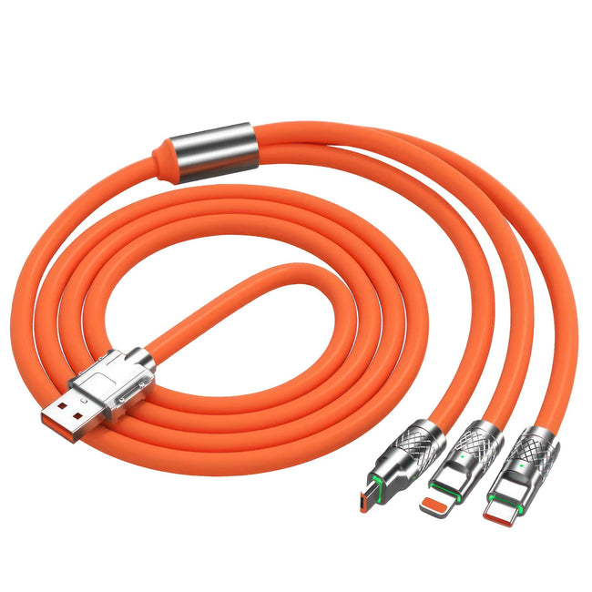 Kabel USB Phoneo® do USB-C / MICRO / LIGHTNING 120W 7A - 1.2 M