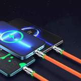 Kabel USB Phoneo® do USB-C / MICRO / LIGHTNING 120W 7A - 1.2 M