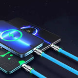 Kabel USB Phoneo® do USB-C / MICRO / LIGHTNING 120W 7A - 1.2 M