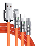 Kabel USB Phoneo® do USB-C / MICRO / LIGHTNING 120W 7A - 1.2 M