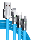 Kabel USB Phoneo® do USB-C / MICRO / LIGHTNING 120W 7A - 1.2 M