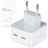 Ładowarka Sieciowa Szybka (35W) 2xUSB-C do iPhone, iPad, MacBook