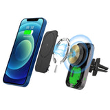 Uchwyt Samochodowy z Magsafe Ładowarka do iPhone 15W - V2