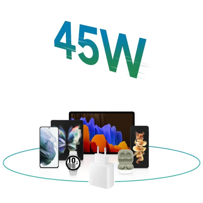 Ładowarka Sieciowa 45W - Biała