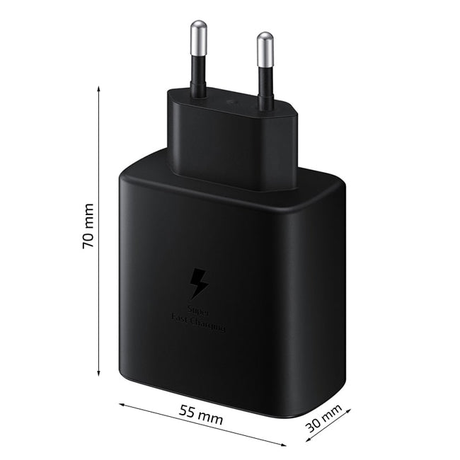 Ładowarka Sieciowa 45W do Samsung - Czarny