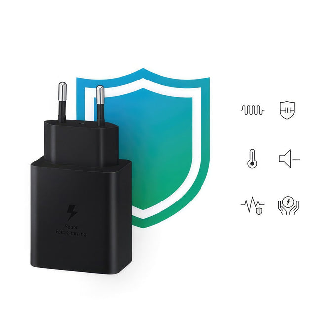 Ładowarka Sieciowa 45W do Samsung - Czarny