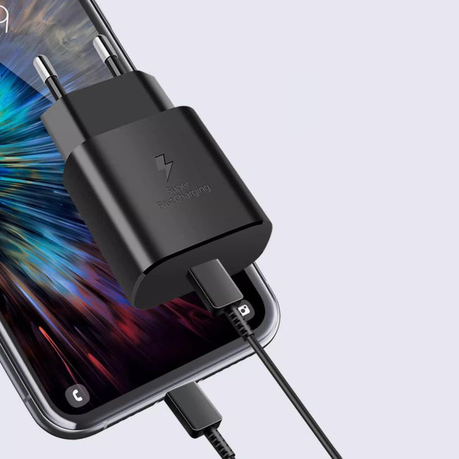 Ładowarka Sieciowa 45W do Samsung - Czarny