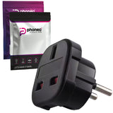 Agielska Wtyczka Phoneo / Przejściówka / Adapter UK na PL CZ