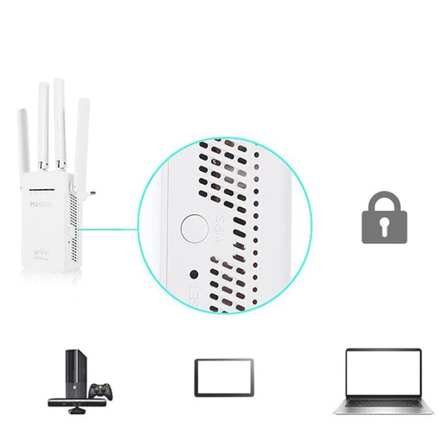 Wzmacniacz Sygnału Wi-fi Mocny Repeater - Pixlink 09