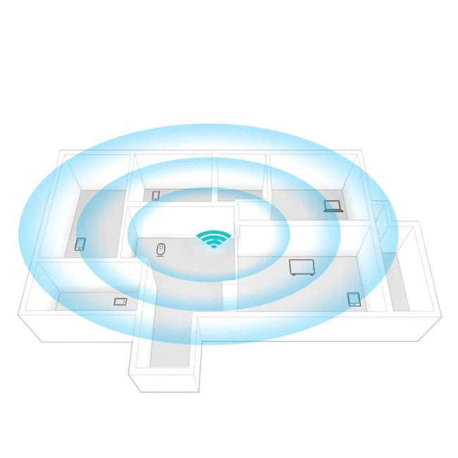 Wzmacniacz Sygnału Wi-fi Mocny Repeater - Pixlink 09