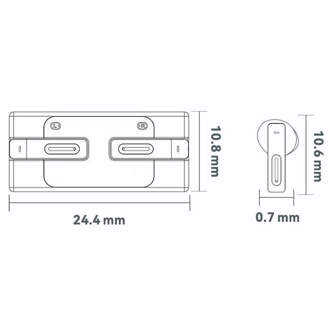 Słuchawki Bezprzewodowe TWS E90 - Bluetooth 5.3
