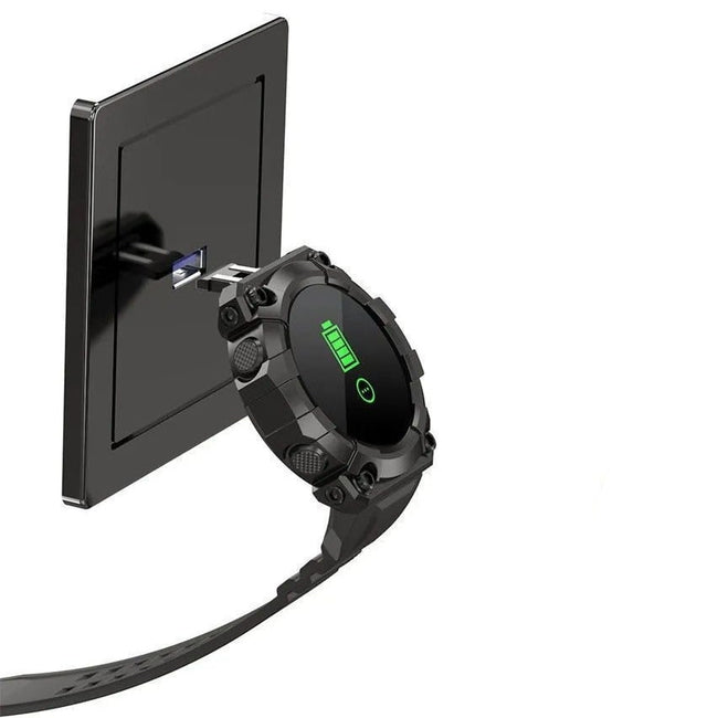 Smartwatch Sports Gear - Wielofunkcyjny Zegarek Inteligentny - Czarny