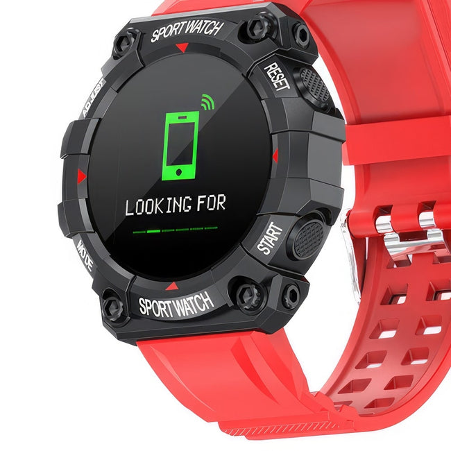Smartwatch Sports Gear - Wielofunkcyjny Zegarek Inteligentny - Czerwony