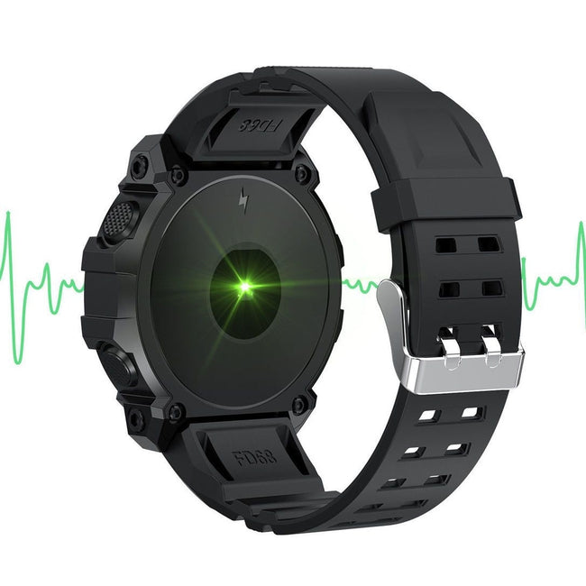 Smartwatch Sports Gear - Wielofunkcyjny Zegarek Inteligentny - Czerwony