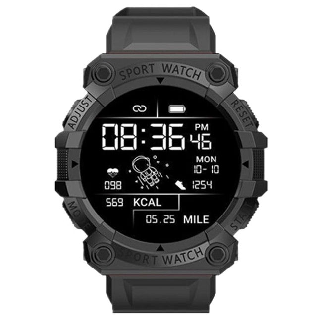 Smartwatch Sports Gear - Wielofunkcyjny Zegarek Inteligentny - Czarny