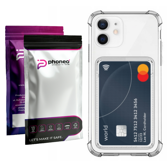 Etui Phoneo Kieszeń na Kartę - iPhone 12